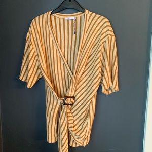 Zara wrap tee